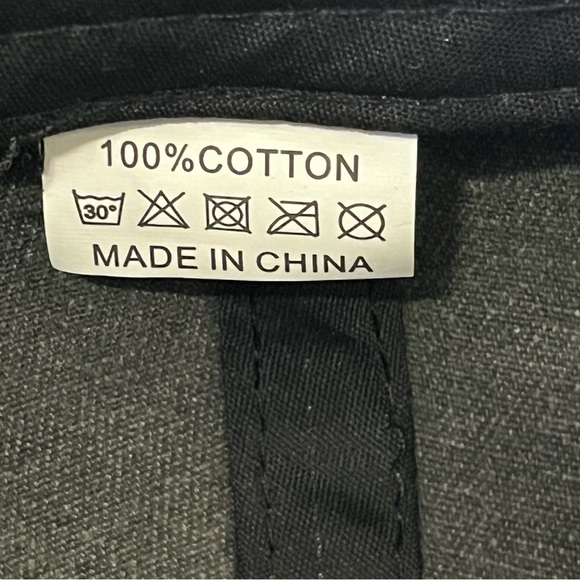 Dark Adjustable Grey Ball Cotton Cap with Palm Tree Beach Embroidery - Picture 4 of 14